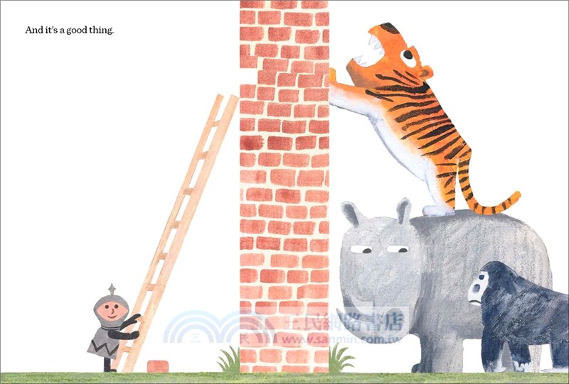 The Wall in the Middle of the Book (精裝本)