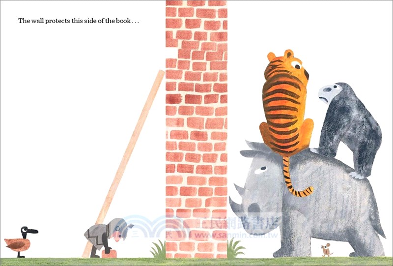 The Wall in the Middle of the Book (精裝本)