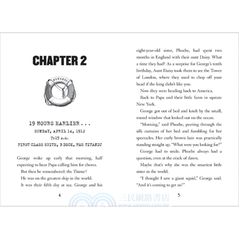 #1: The Sinking of the Titanic, 1912 (I Survived)