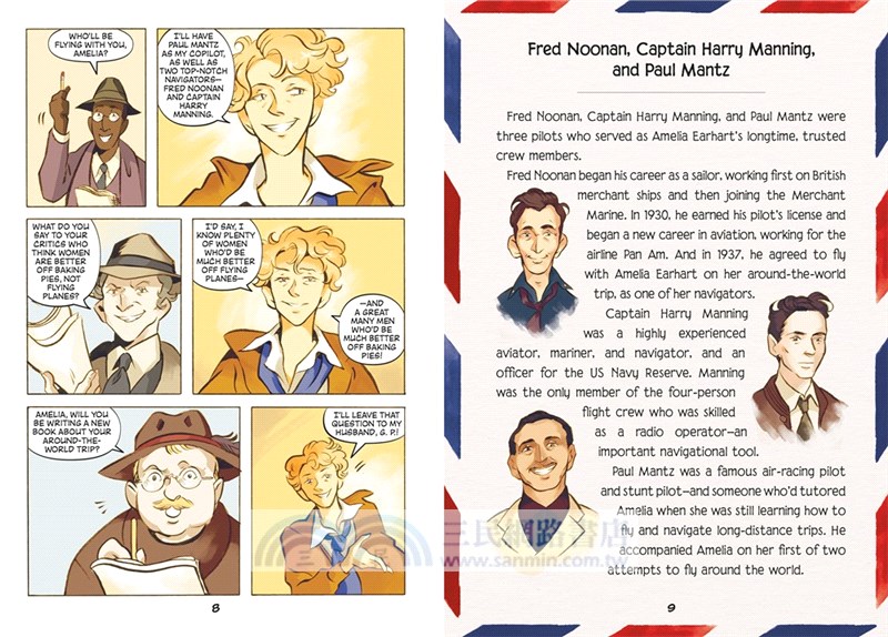 Who Was a Daring Pioneer of the Skies?: Amelia Earhart (Who HQ Graphic Novel)(平裝本)