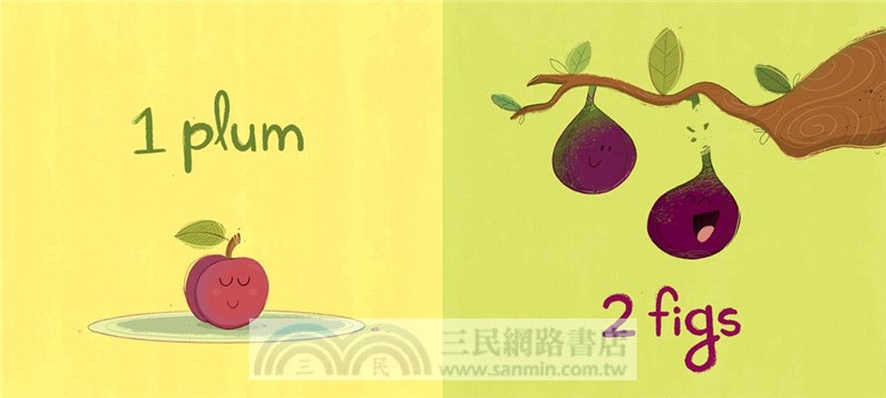 Counting to Bananas: A Mostly Rhyming Fruit Book