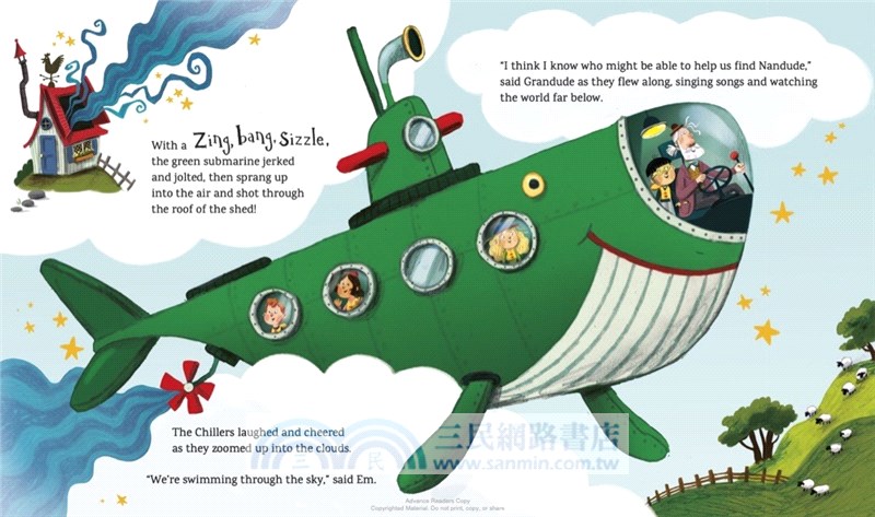 Grandude's Green Submarine (精裝本)(美國版)