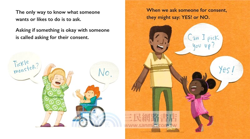 Yes! No!: A First Conversation about Consent (硬頁書)