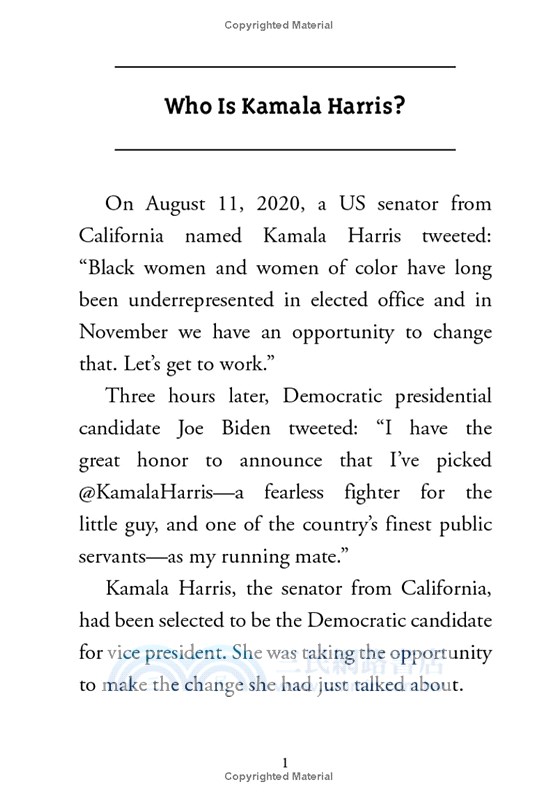 Who Is Kamala Harris?