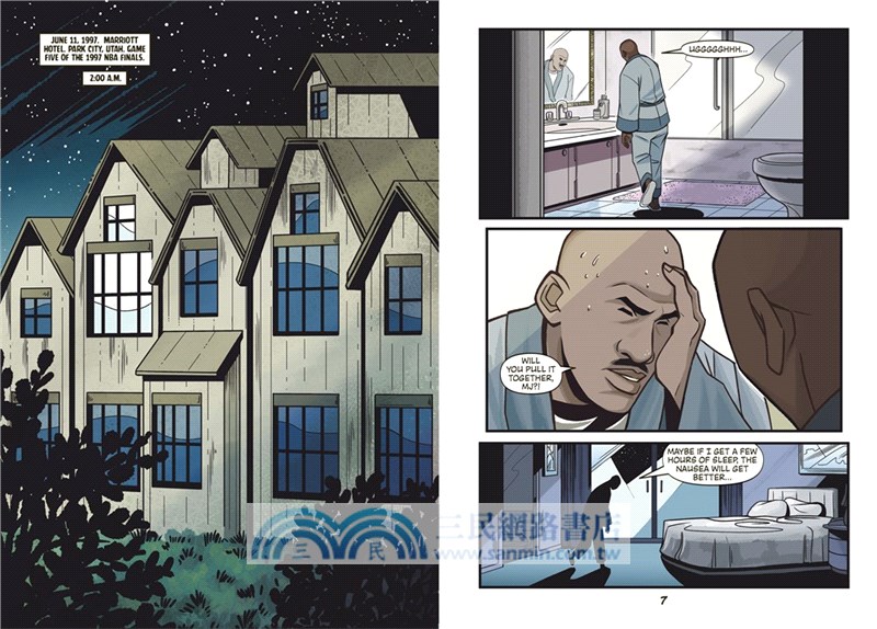 Who Is the Man in the Air?: Michael Jordan (Who HQ Graphic Novel)(平裝本)