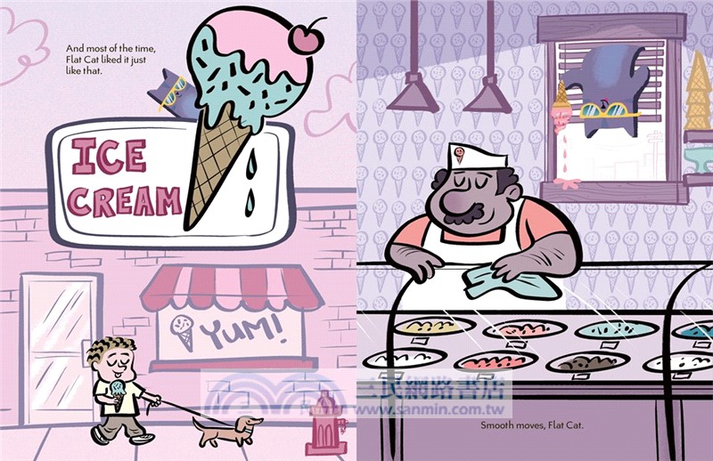 Flat Cat: The Class Pet