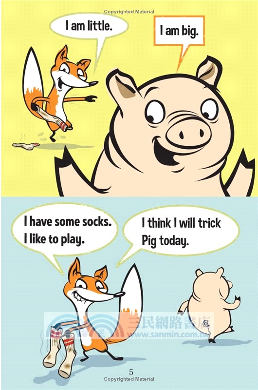 A Pig, a Fox, and Stinky Socks