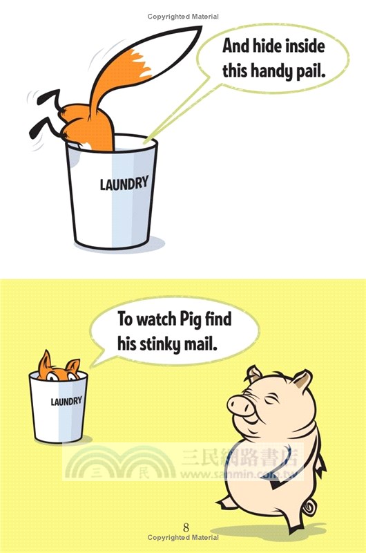 A Pig, a Fox, and Stinky Socks