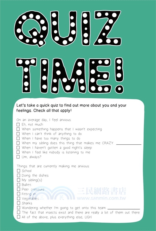 The Everybody Gets Anxious Activity Book For Kids