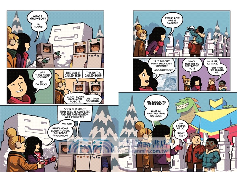 The Cardboard Kingdom #3: Snow and Sorcery: (A Graphic Novel)