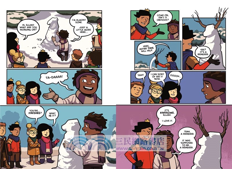 The Cardboard Kingdom #3: Snow and Sorcery: (A Graphic Novel)