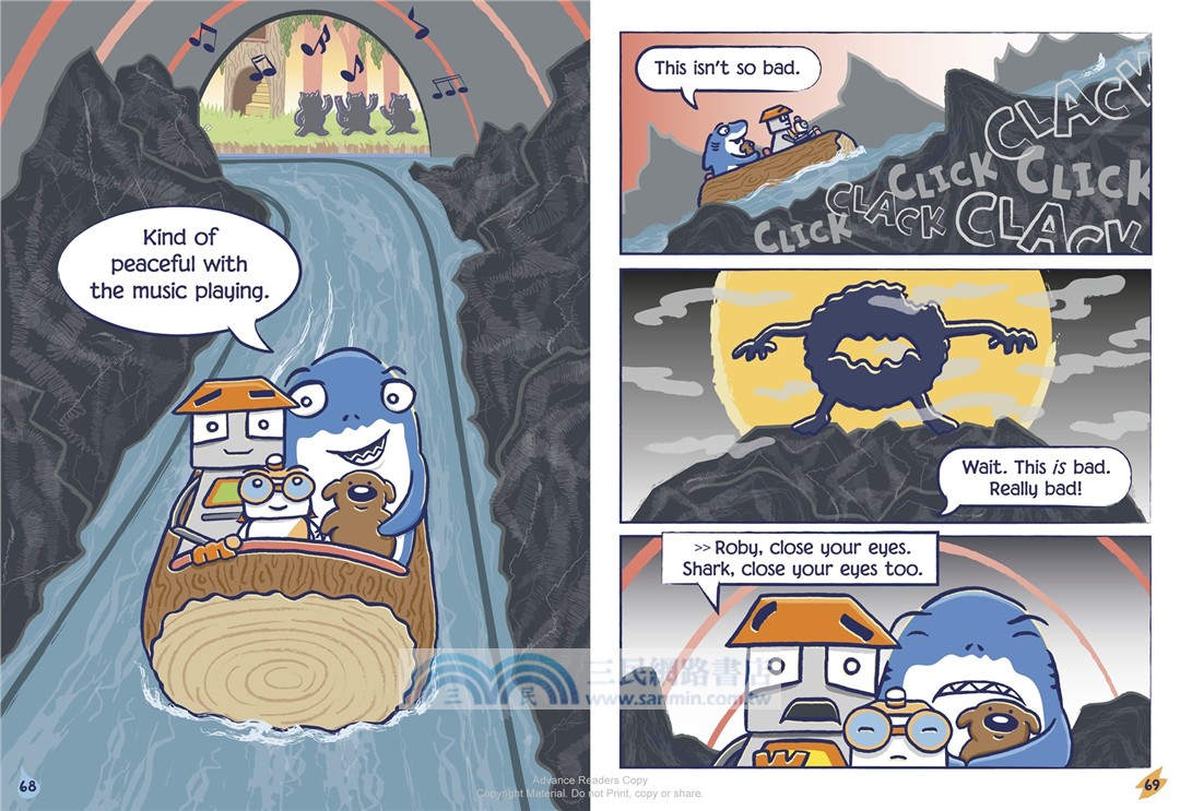 Shark and Bot #4: Epic Roller Coaster Ride!: (A Graphic Novel)