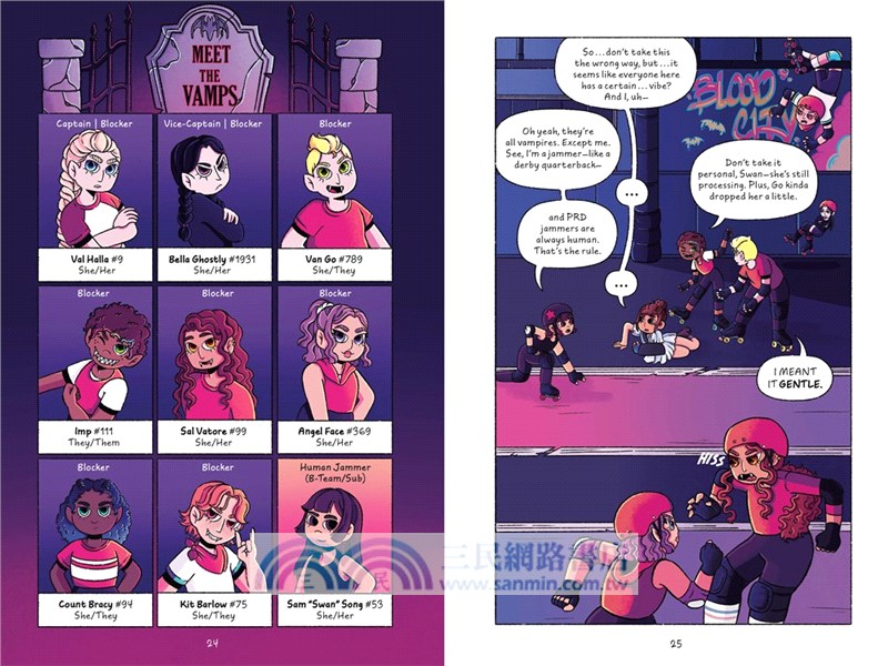 Blood City Rollers (Graphic Novel)