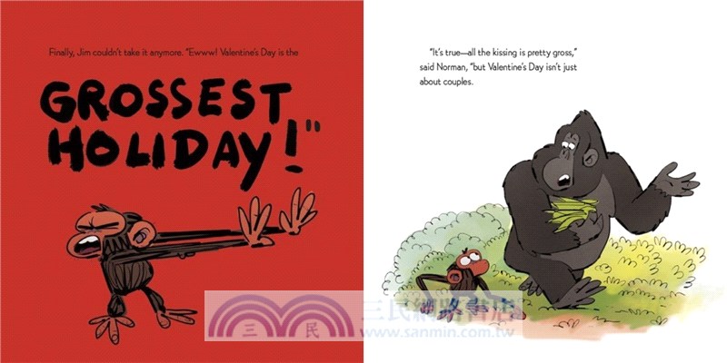 Grumpy Monkey Valentine Gross-Out (精裝本)