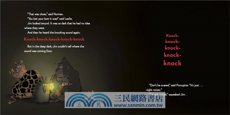 Grumpy Monkey Don't Be Scared (精裝本)