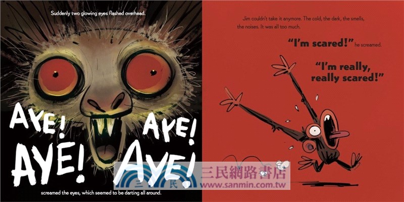 Grumpy Monkey Don't Be Scared (精裝本)