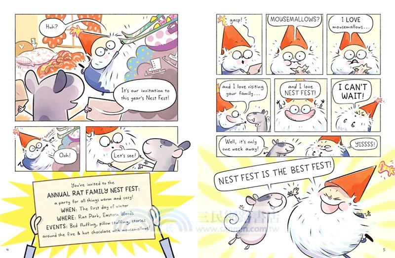 Gnome and Rat 3: First Snow!：(A Graphic Novel)