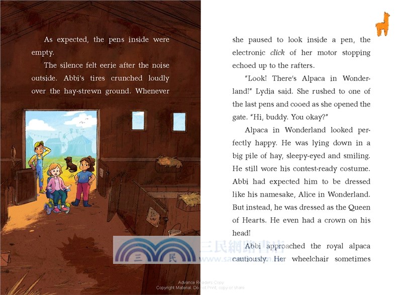 A to Z Animal Mysteries #1: The Absent Alpacas