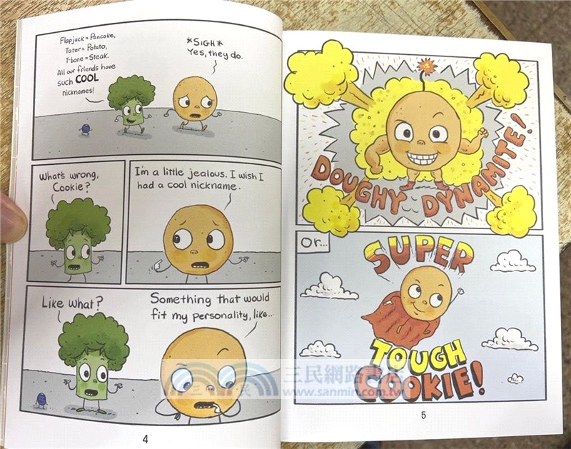 Cookie & Broccoli 3: Book of Secrets! (graphic novel)