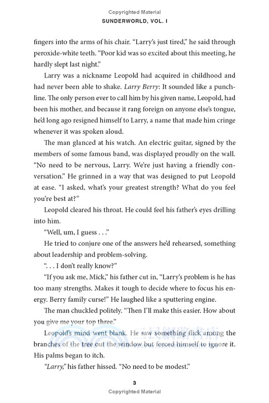 Sunderworld, Vol. I: The Extraordinary Disappointments of Leopold Berry (New York Times Bestseller)