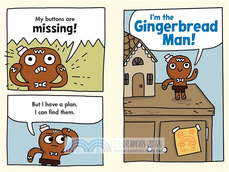The Gingerbread Man: Buttons on the Loose