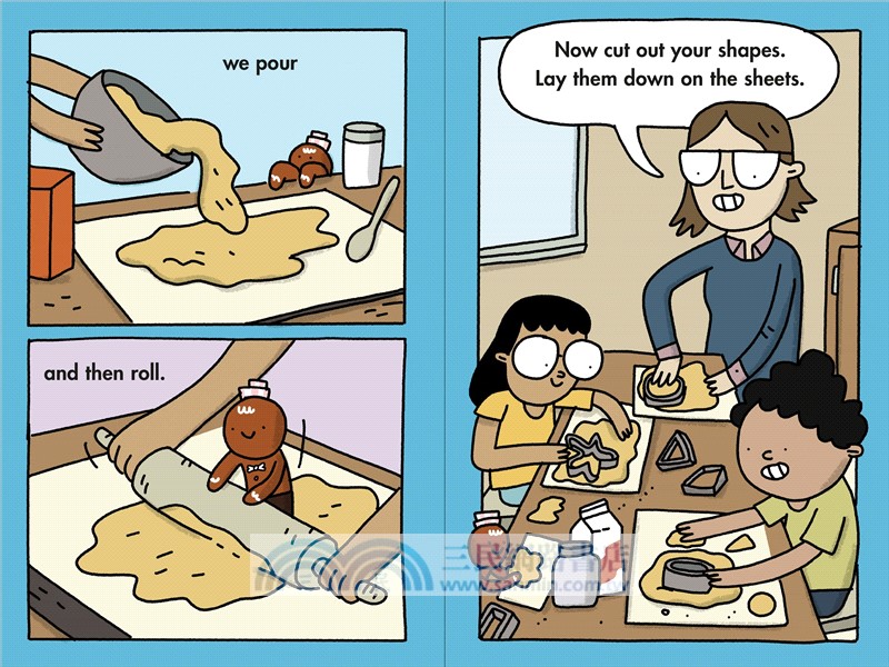 The Gingerbread Man: New Friend on the Loose: A Graphic Novel