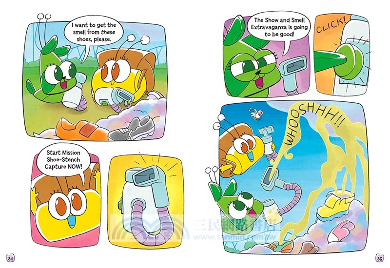 #1 Marshmallow Martians: Show and Smell (A Graphic Novel)