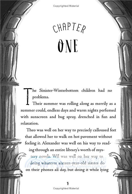 The Sinister Summer #4: Menacing Manor