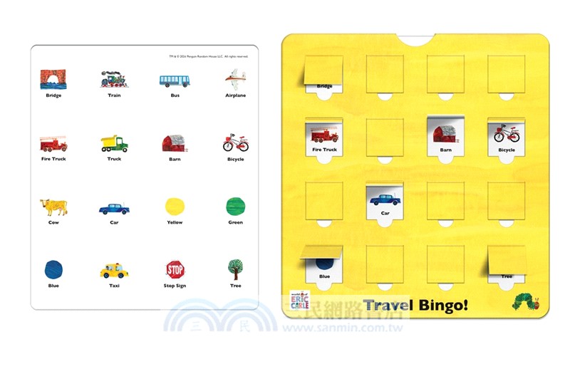 The Very Hungry Caterpillar's Travel Bingo Game: A Seek-and-Go Activity for Kids on the Go!