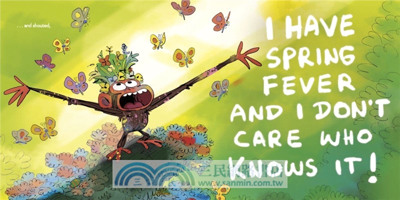 Grumpy Monkey Spring Fever: Includes Fun Stickers! (精裝本)