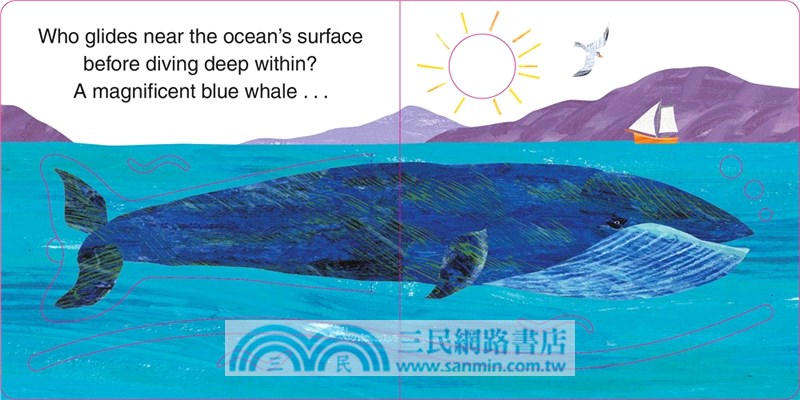 The Very Hungry Caterpillar's Ocean Hide & Seek (A Finger Trail Lift-the-Flap Book)