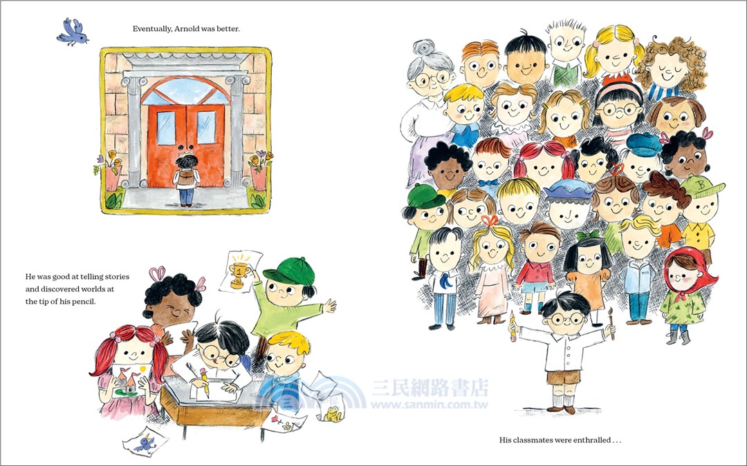 Outside In and the Inside Out：A Story About Arnold Lobel (A Horn Book Fanfare Best Book of 2025)