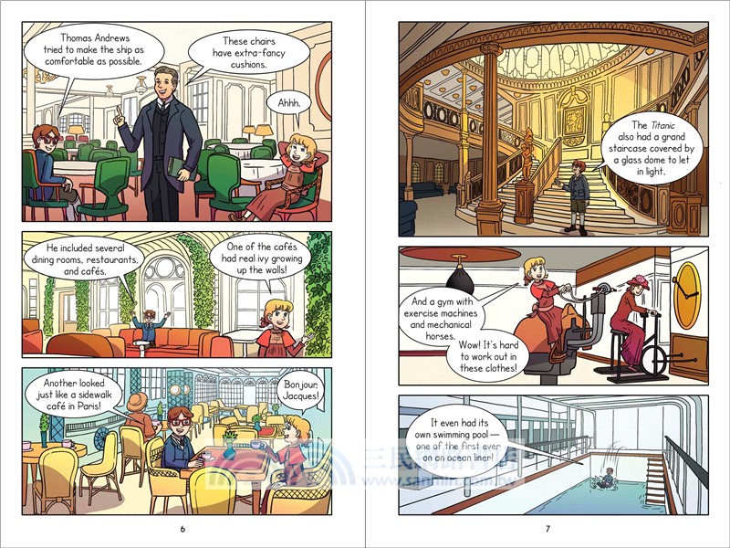 Magic Tree House Fact Tracker Graphic Novel 3: Titanic (平裝本)