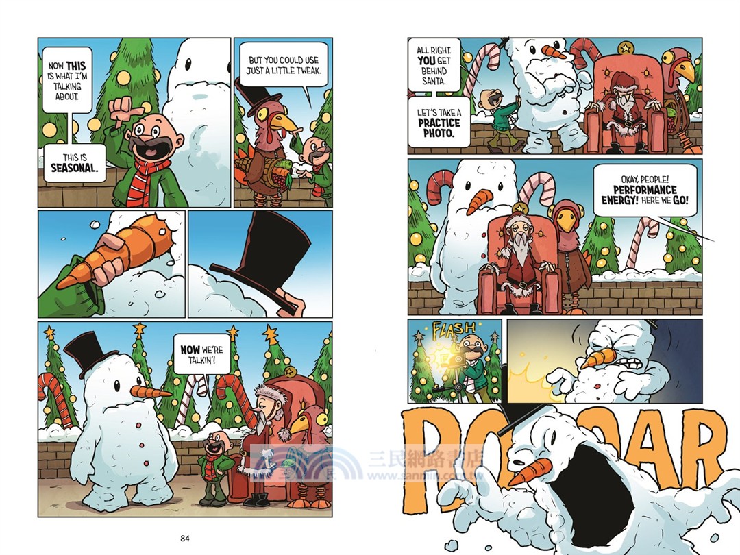 Hilo #12: The Holiday Special (Graphic Novel)(精裝本)