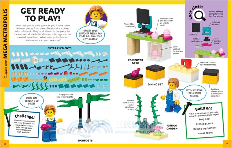 LEGO World Builder : Create a World of Play with 4-in-1 Model and 150+ Build Ideas!