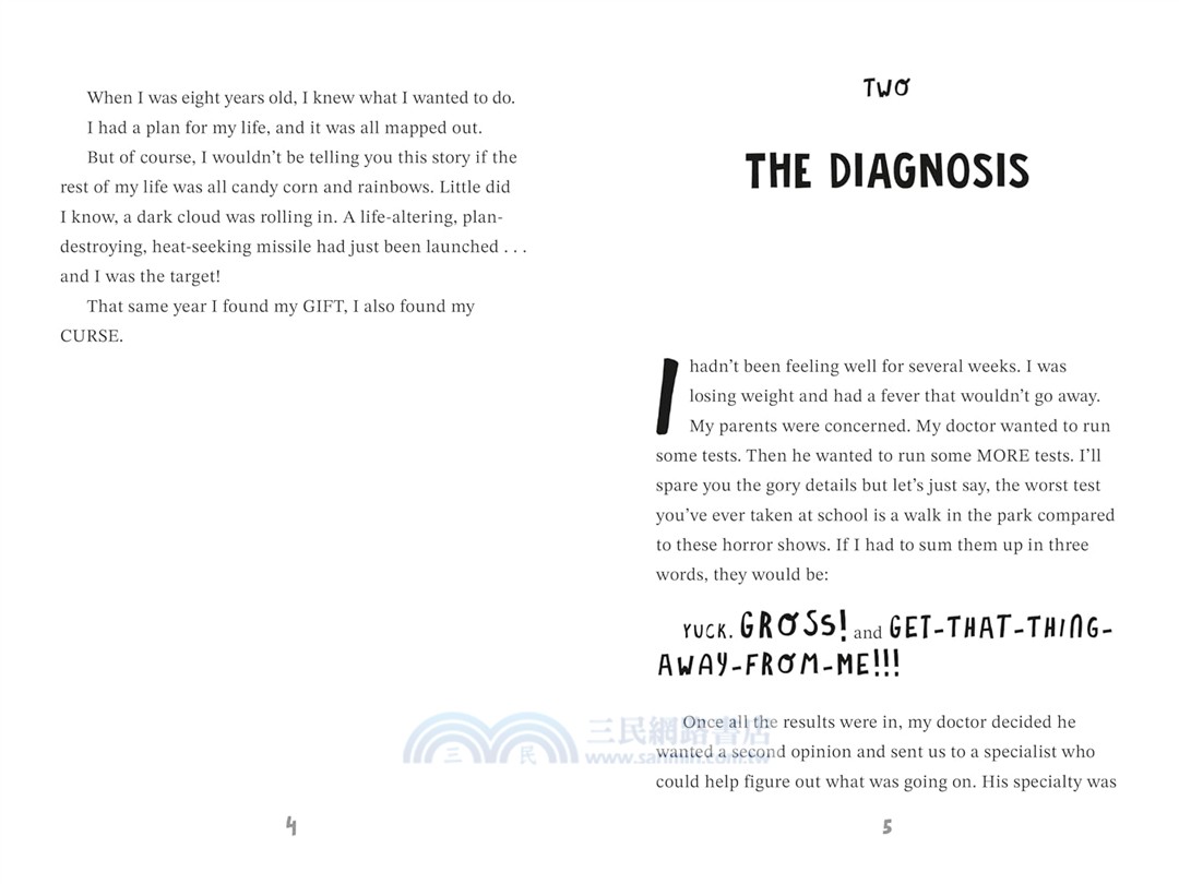 Invisible：The (Sort of) True Story of Me and My Hidden Disease(精裝本)