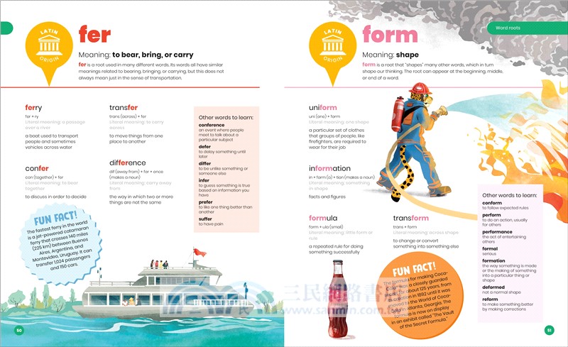 DK Super Where Words Come from: Guide to Morphology with Prefixes, Suffixes, and Root Words (美國版)