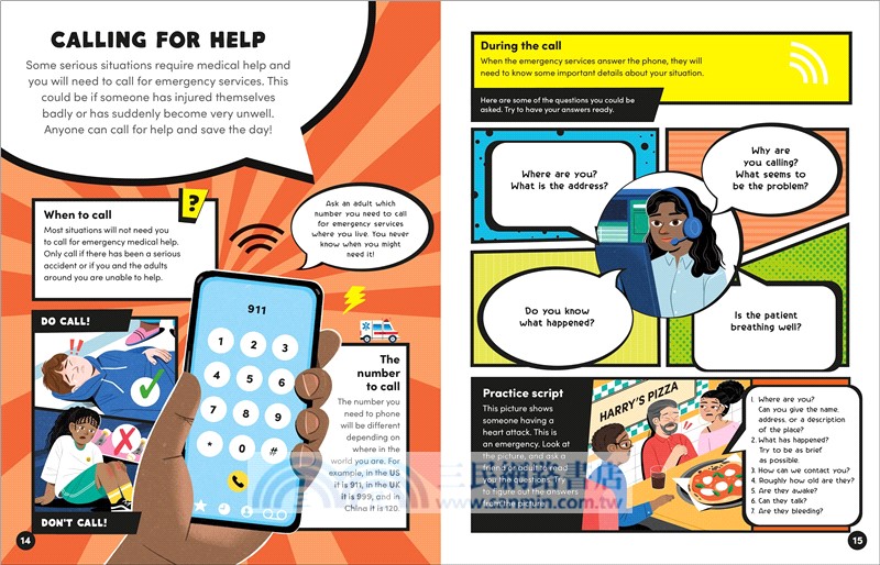 The Superhero's First Aid Manual: Step-By-Step Skills for Young People (美國版)