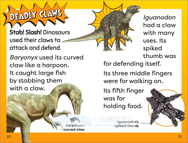 DK Super Readers Level 1 Deadly Dinosaurs