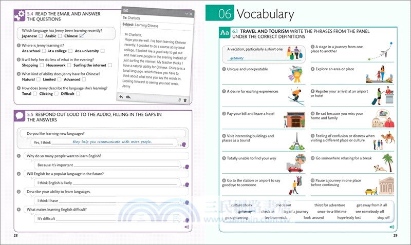 English for Everyone Practice Book Level 4 Advanced : A Complete Self-Study Program (美國版)