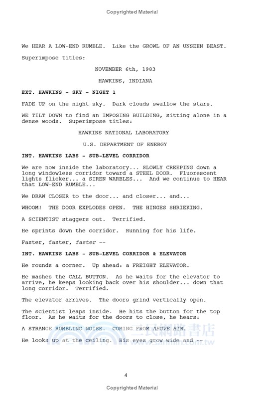 Stranger Things: The Complete Scripts, Season 1 (平裝本)