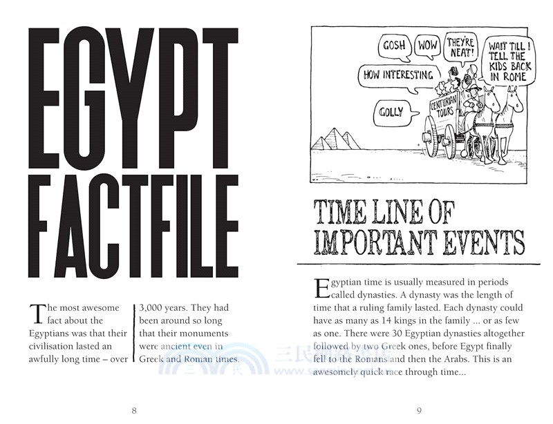 Awesome Egyptians (newspaper edition)(Horrible Histories)
