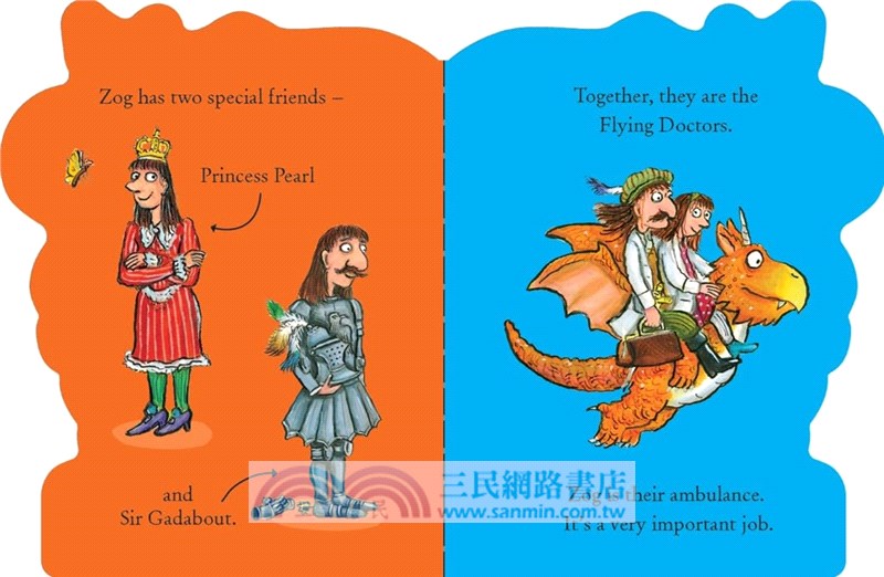 All About Zog - A Zog Shaped Board Book