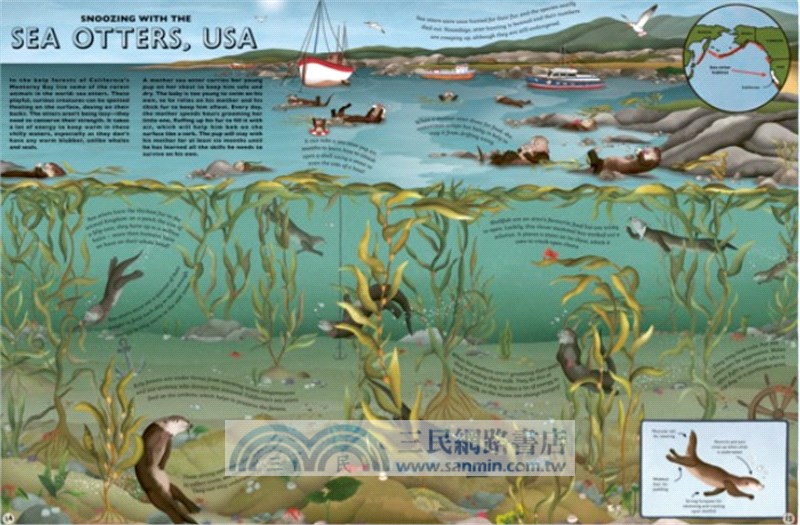 Atlas of Ocean Adventures: A Collection of Natural Wonders, Marine Marvels and Undersea Antics from Across the Globe