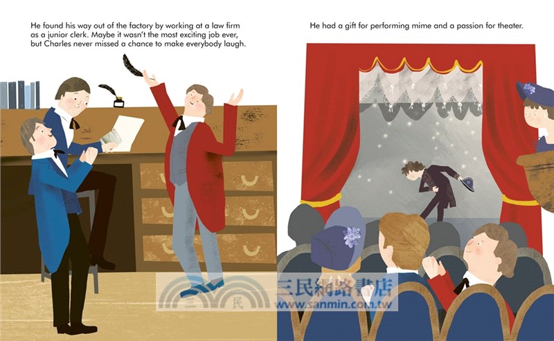 Little People, Big Dreams: Charles Dickens (美國版)(精裝本)