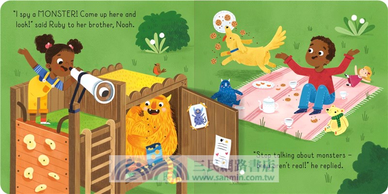 Monster：A lift, pull and pop book