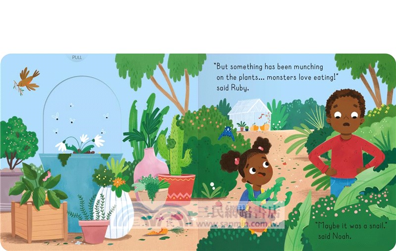 Monster：A lift, pull and pop book