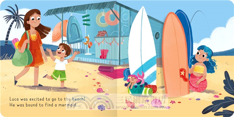 Mermaid：A lift, pull and pop book