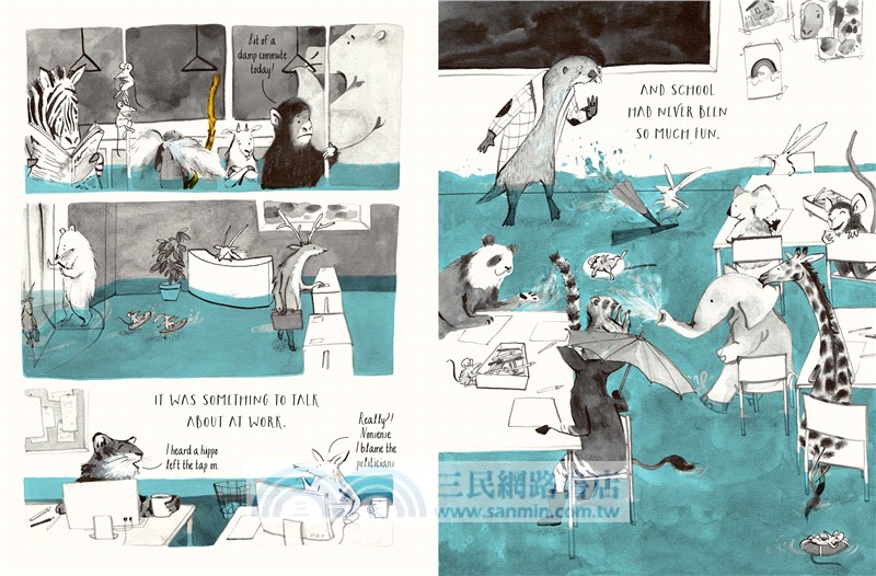 Flooded (Winner of the Klaus Flugge Prize for Illustration 2023)(美國版)