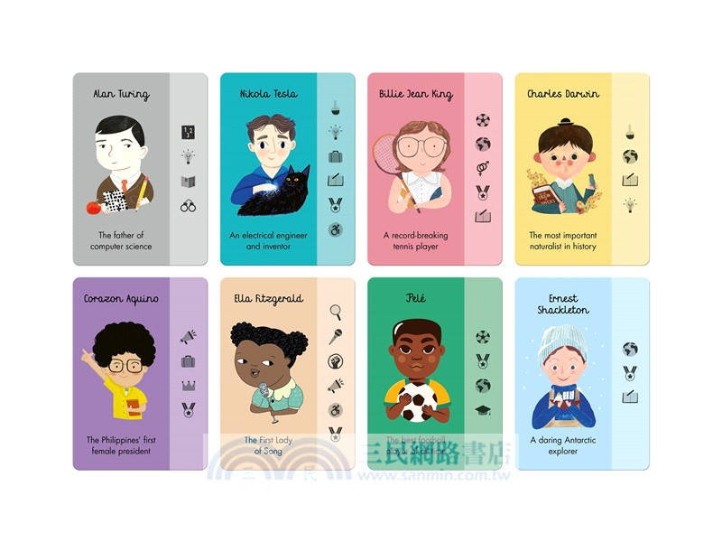 Little People, BIG DREAMS Who Am I? Guessing Game (英國版)(盒裝卡牌)